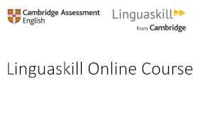 Self Study Online Linguaskill Course - READING & LISTENING, WRITING, SPEAKING - Self Study 40 hour Online Course (R&L, Writing and Speaking) - € 90,00 course