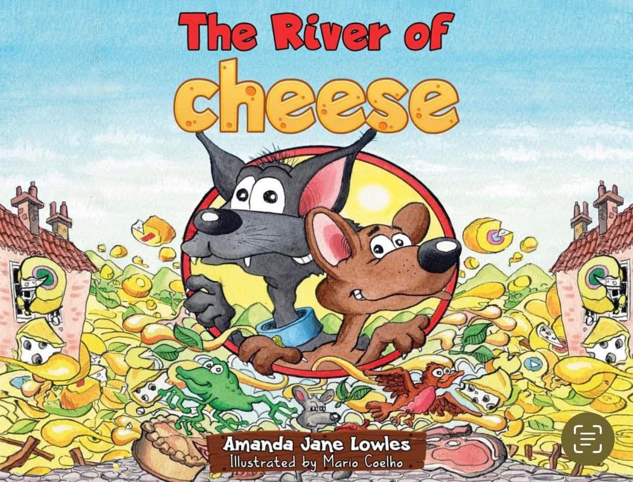 When rhythm, repetition, and mischief collide in The River of Cheese by Amanda Jane Lowles